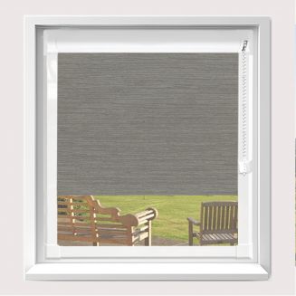 Chain Operated Kent Pecan Perfect Fit Roller Blind  