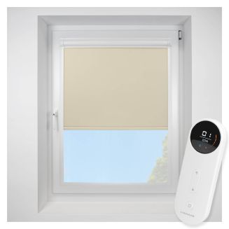 Banlight Duo FR Vanilla Perfect Fit Roller Motorised Blind