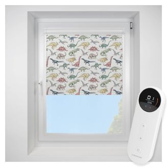 Dinosaurs Blackout Prehistoric Perfect Fit Roller Motorised Blind