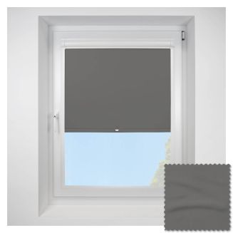 Banlight Duo Fr Blackout Concrete Perfect Fit Roller Blind