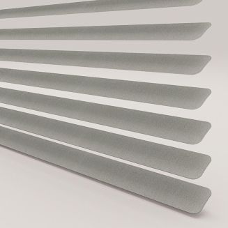 brushed-chrome Perfect Fit VenetianPleated Blind