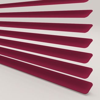 matt-black Perfect Fit VenetianPleated Blind