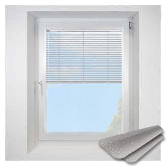 hammered-mercury Perfect Fit VenetianPleated Blind