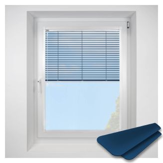 regal-blue Perfect Fit VenetianPleated Blind