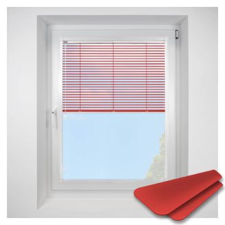 scarlet Perfect Fit VenetianPleated Blind