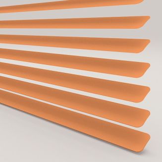 tangerine Perfect Fit VenetianPleated Blind