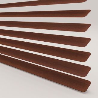 Wood Effect Mahogany  Perfect Fit Venetian Blind  