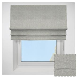 Nova Silver Roman Blind