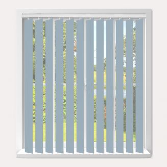 Vogue Banlight Duo Fr Smokey Blue Vertical Blind  