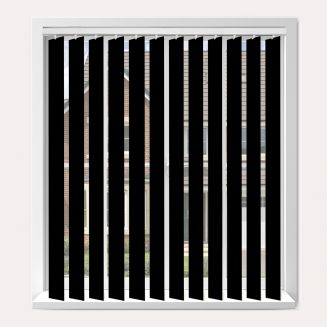 Vogue Urban Fr Black Vertical Blind  
