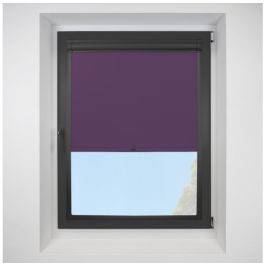 Banlight Duo Fr Iris | Perfect Fit Spring Roller Blind | No Drill