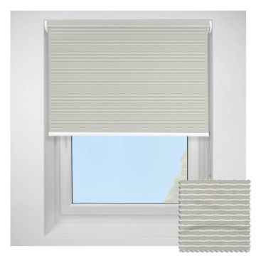 Open Cassette 40mm Aspen Platinum Roller Blind