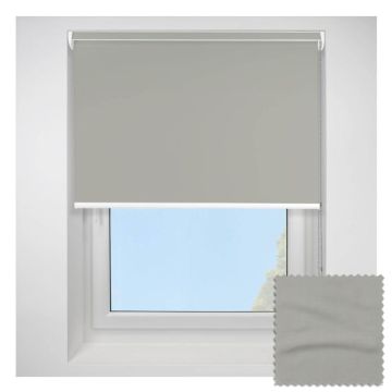 Open Cassette 40mm Banlight Duo Fr Blackout Grey Roller Blind