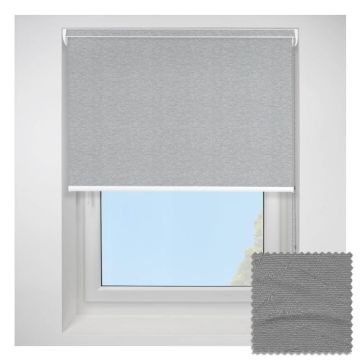 Open Cassette 40mm Nordic Asc Silver Roller Blind
