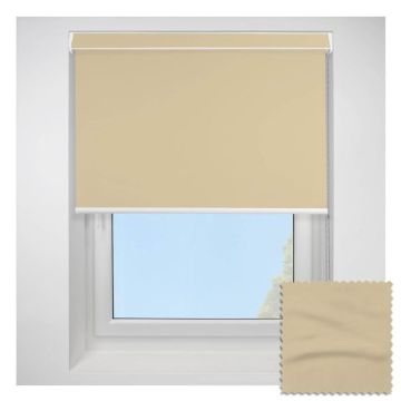 Open Cassette 70mm Banlight Duo Fr Blackout Linen Roller Blind