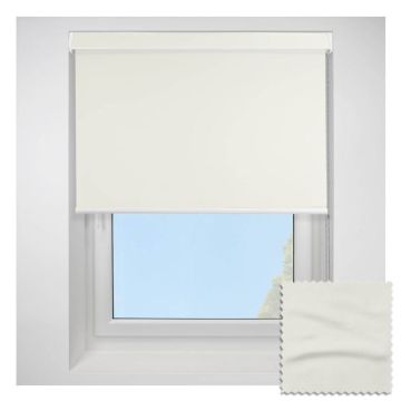 Open Cassette 70mm Ex Lite Blackout Snow Roller Blind