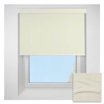 Open Cassette 70 Ribbons Asc Cream Roller Blind  