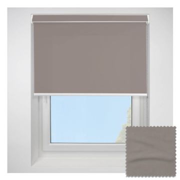 Open Cassette 70 Splash Taupe Roller Blind  