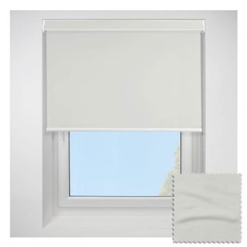 Open Cassette 70 Urban fr Cream Roller Blind With White Cassette
