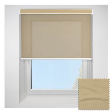 Open Cassette 70 Voile Sandshell Roller Blind  