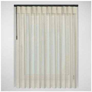 Allusion Horizon Linen With Piano Black Headrail