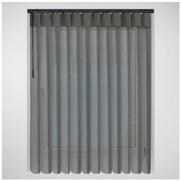 Allusion Horizon Pewter With Piano Black Headrail