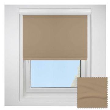 Banlight Duo Fr Blackout Old Gold Blockout Roller Blind