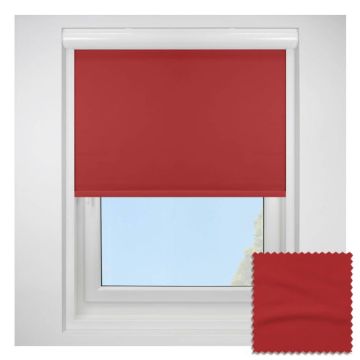 Banlight Duo Fr Blackout Scarlet Blockout Roller Blind