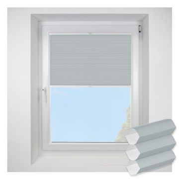 hudson1 Platinum FITtoFRAME Honeycomb Pleated Blind