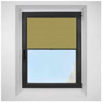 Lexington Blackout saffron FITtoFRAME Honeycomb Pleated Blind