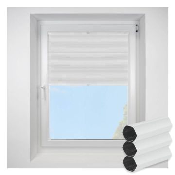 Lexington Blackout White FITtoFRAME Honeycomb Pleated Blind