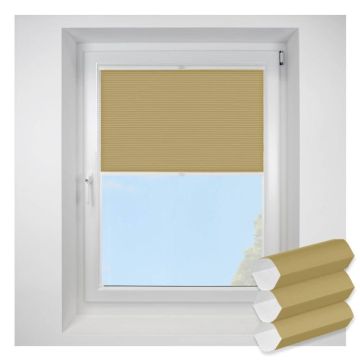 Lexington saffron FITtoFRAME Honeycomb Pleated Blind