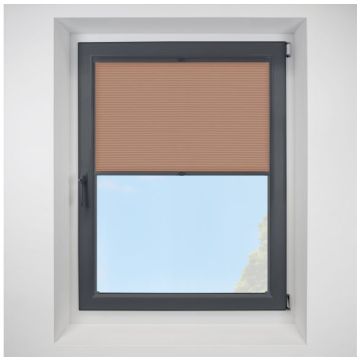Lexington Terra FITtoFRAME Honeycomb Pleated Blind with Anthracite Frame