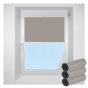 Tribeca Blackout Camel FITtoFRAME Honeycomb Pleated Blind
