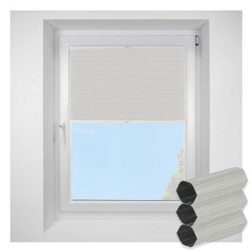 Tribeca Blackout Oatmeal FITtoFRAME Honeycomb Pleated Blind