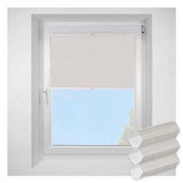 Tribeca Oatmeal FITtoFRAME Honeycomb Pleated Blind