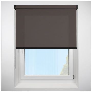 Polaris Bark Grip Fit Roller Blind with Black Cassette