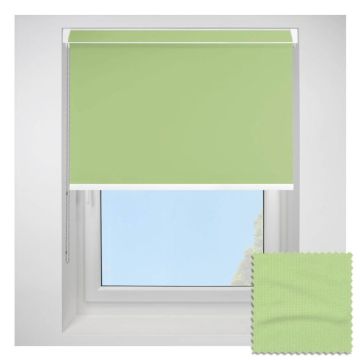 Polaris Blackout Green Grip Fit Roller Blind