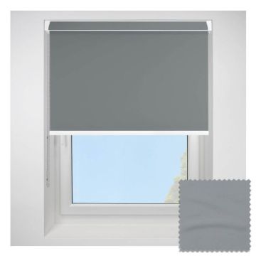 Polaris Blackout Smoke Grip Fit Roller Blind