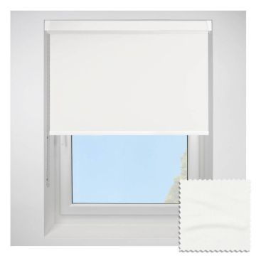 Polaris Blackout White Grip Fit Roller Blind