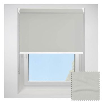 Polaris Greige Grip Fit Roller Blind