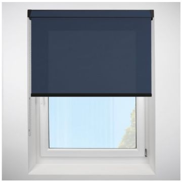Polaris Midnight Grip Fit Roller Blind with Black Cassette