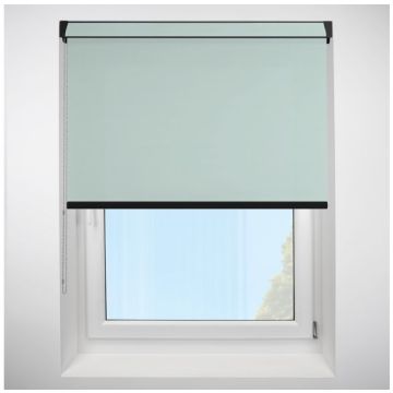 Polaris Mint Grip Fit Roller Blind with Black Cassette