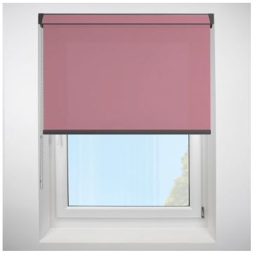 Polaris Rose Grip Fit Roller Blind with Anthracite Cassette