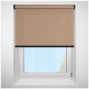 Polaris Sand Grip Fit Roller Blind with Black Cassette