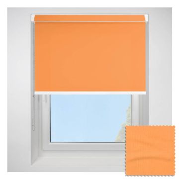 Polaris Tangerine Grip Fit Roller Blind