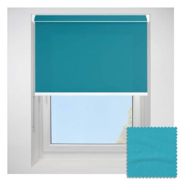 Polaris Teal Grip Fit Roller Blind