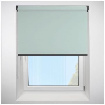 Polaris Blackout Mint Grip Fit Roller Blind with Anthracite Cassette
