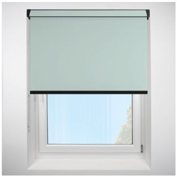 Polaris Blackout Mint Grip Fit Roller Blind with Black Cassette