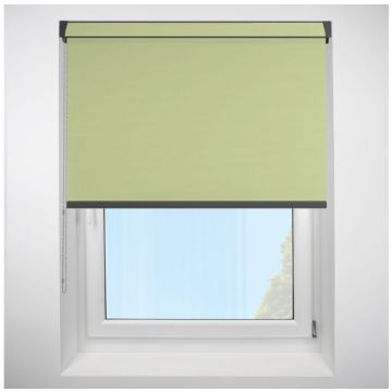 Polaris Blackout Pear Grip Fit Roller Blind with Anthracite Cassette